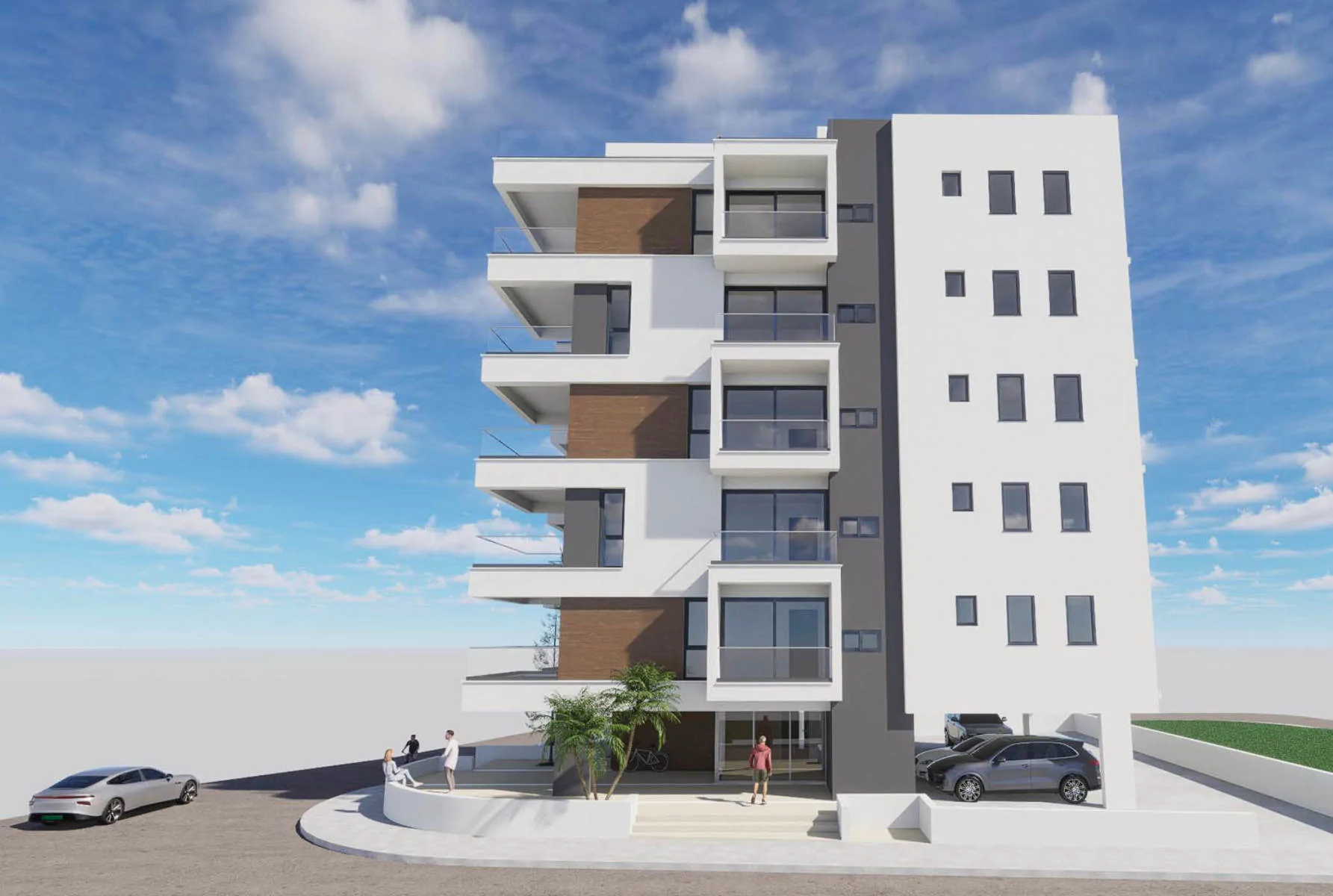 2 bedrooms Apartment in Larnaca, Larnaka, Cyprus No. 25381
