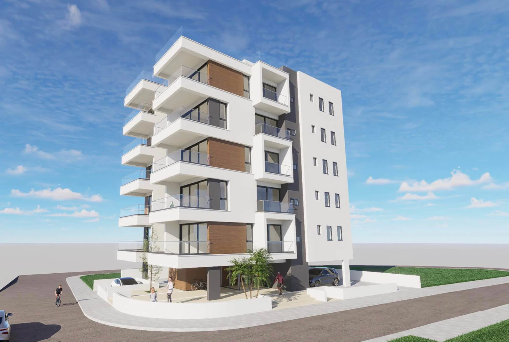 2 bedrooms Apartment in Larnaca, Larnaka, Cyprus No. 25381
