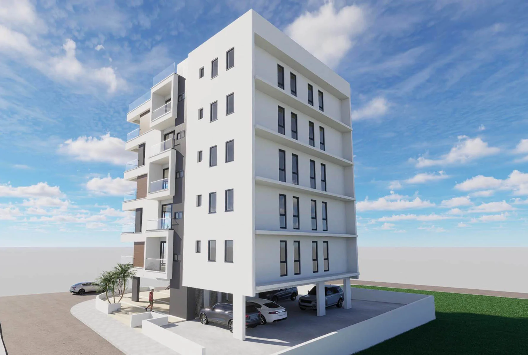 2 bedrooms Apartment in Larnaca, Larnaka, Cyprus No. 25381