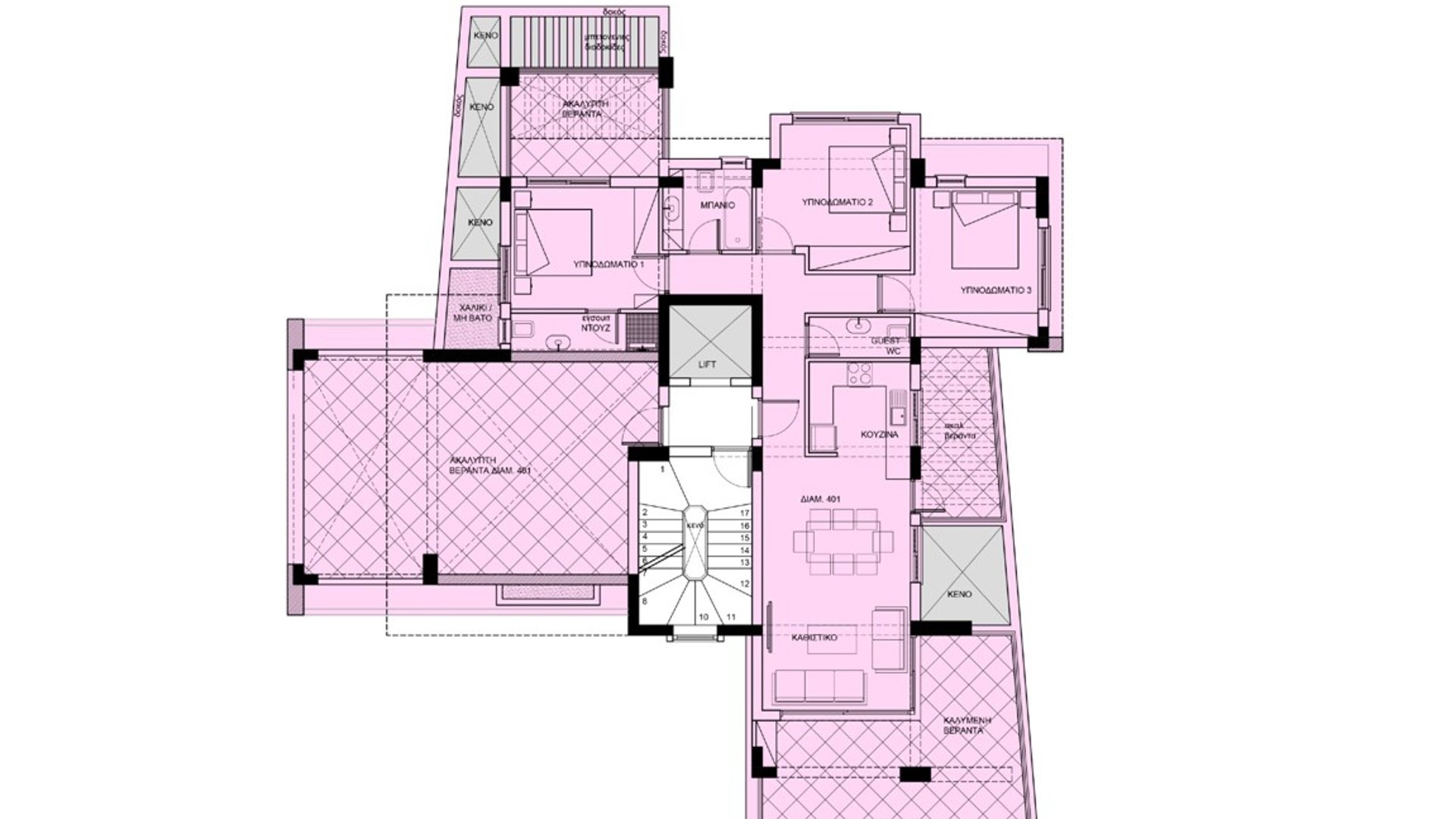 5 habitaciones Edificio en Zakaki, Limassol, Chipre No. 28401