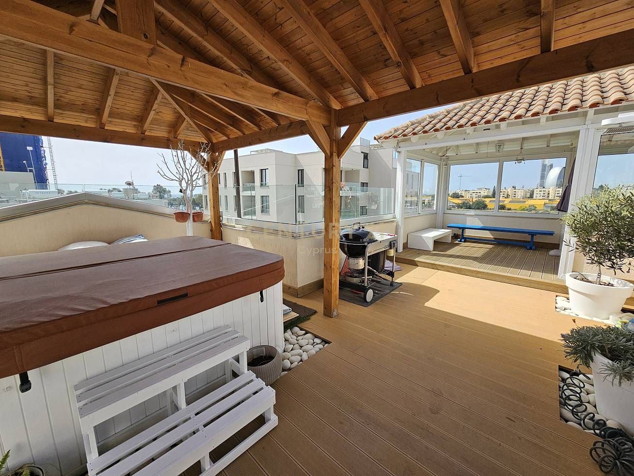3 chambres Penthouse à Germasogeia, Limassol, Chypre No. 55692