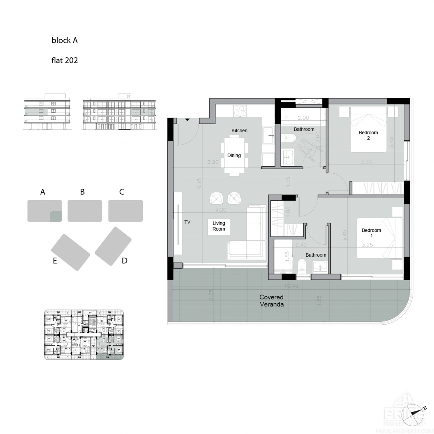 1 chambre Appartement à Asomatos, Limassol, Chypre No. 27362