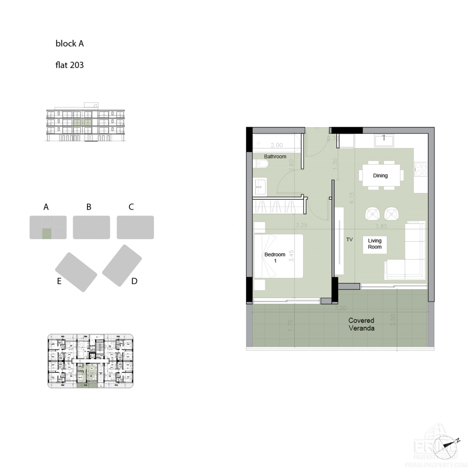 2 chambres Appartement à Asomatos, Limassol, Chypre No. 27363