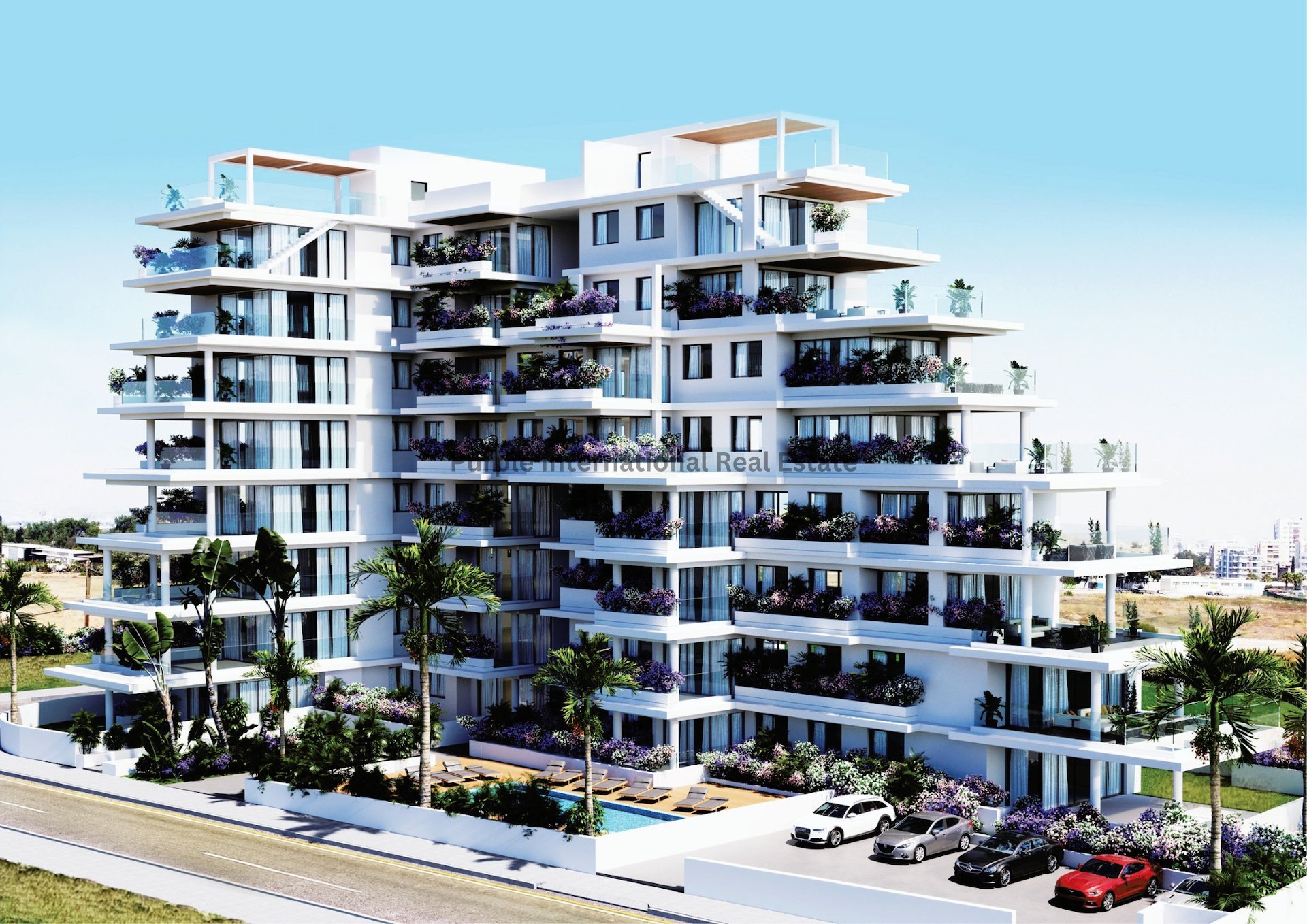 3 bedrooms Apartment in Larnaca, Larnaka, Cyprus No. 8530