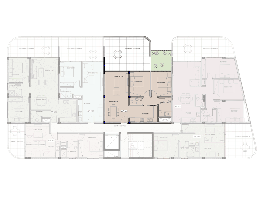 2 bedrooms Apartment in Limassol, Cyprus No. 53351