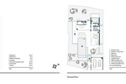 Вилла с 5 спальнями в Пафос,  № 53354 9