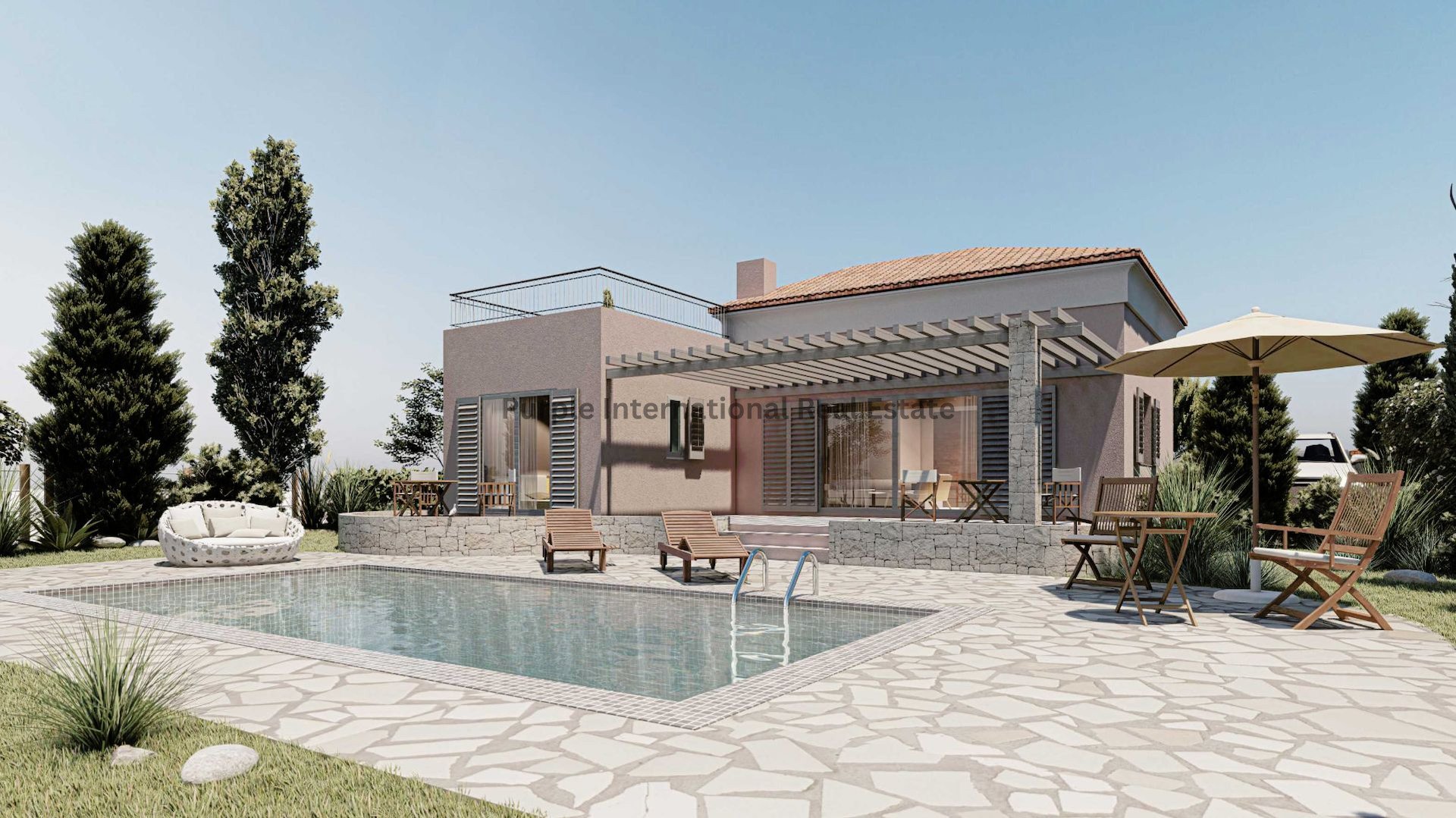 3 dormitorios Bungalow en Souni–Zanatzia, Limassol, Chipre No. 35306