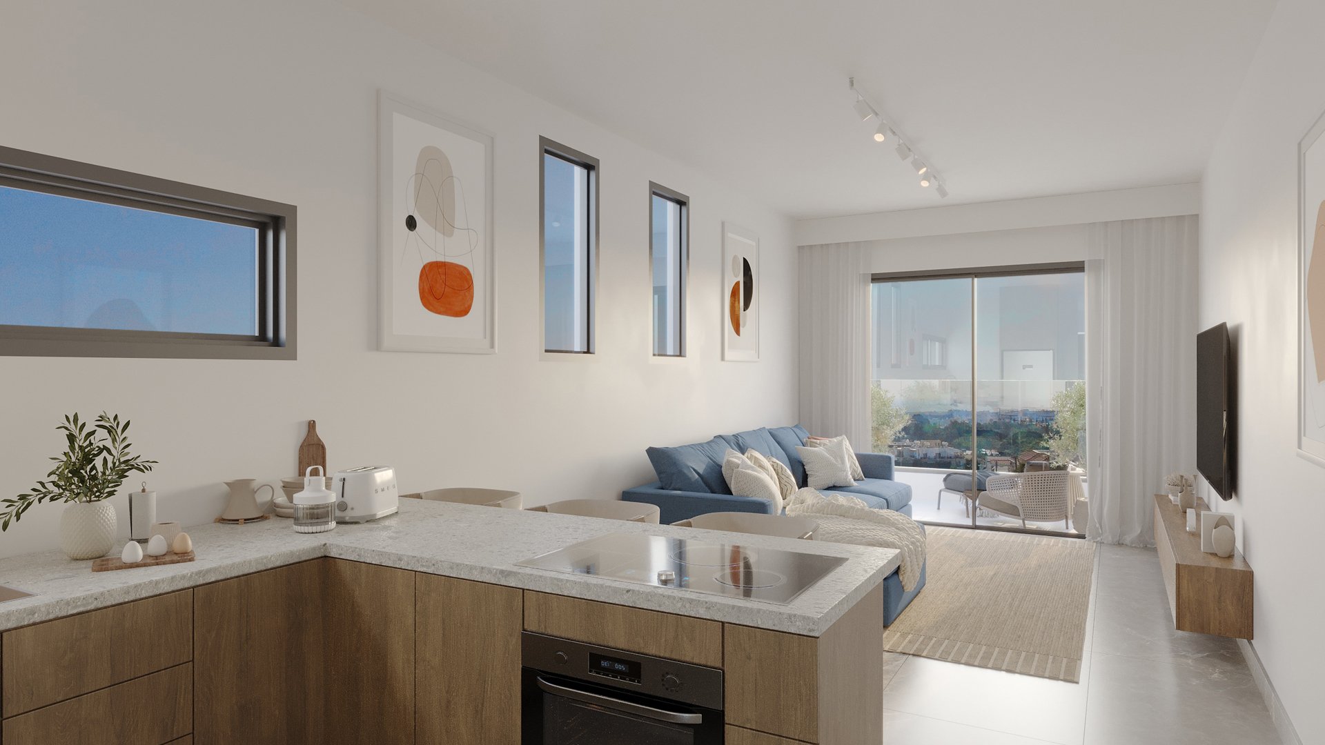 2 chambres Appartement à Geroskípou, Paphos, Chypre No. 27180