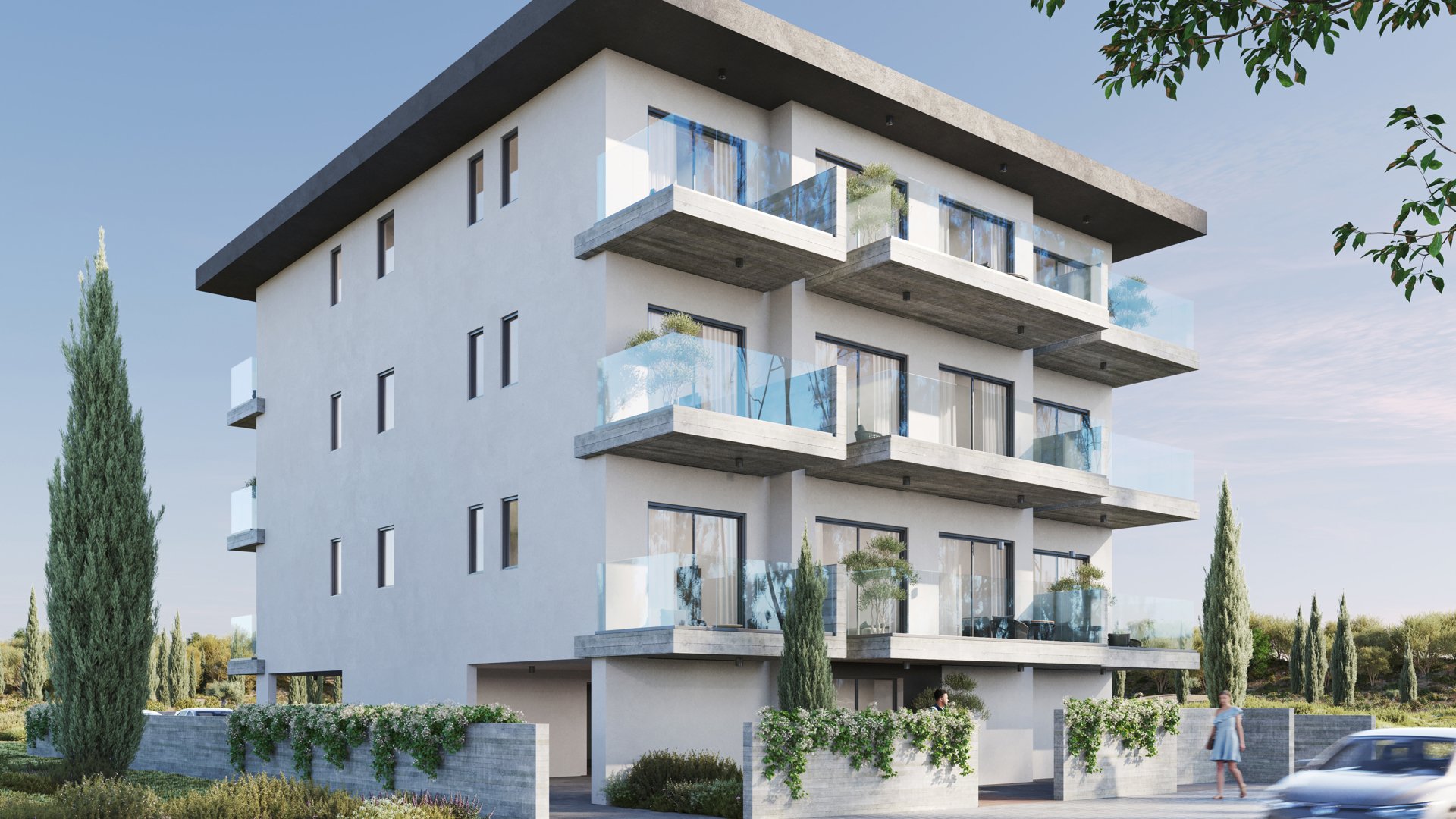 2 chambres Appartement à Geroskípou, Paphos, Chypre No. 27180