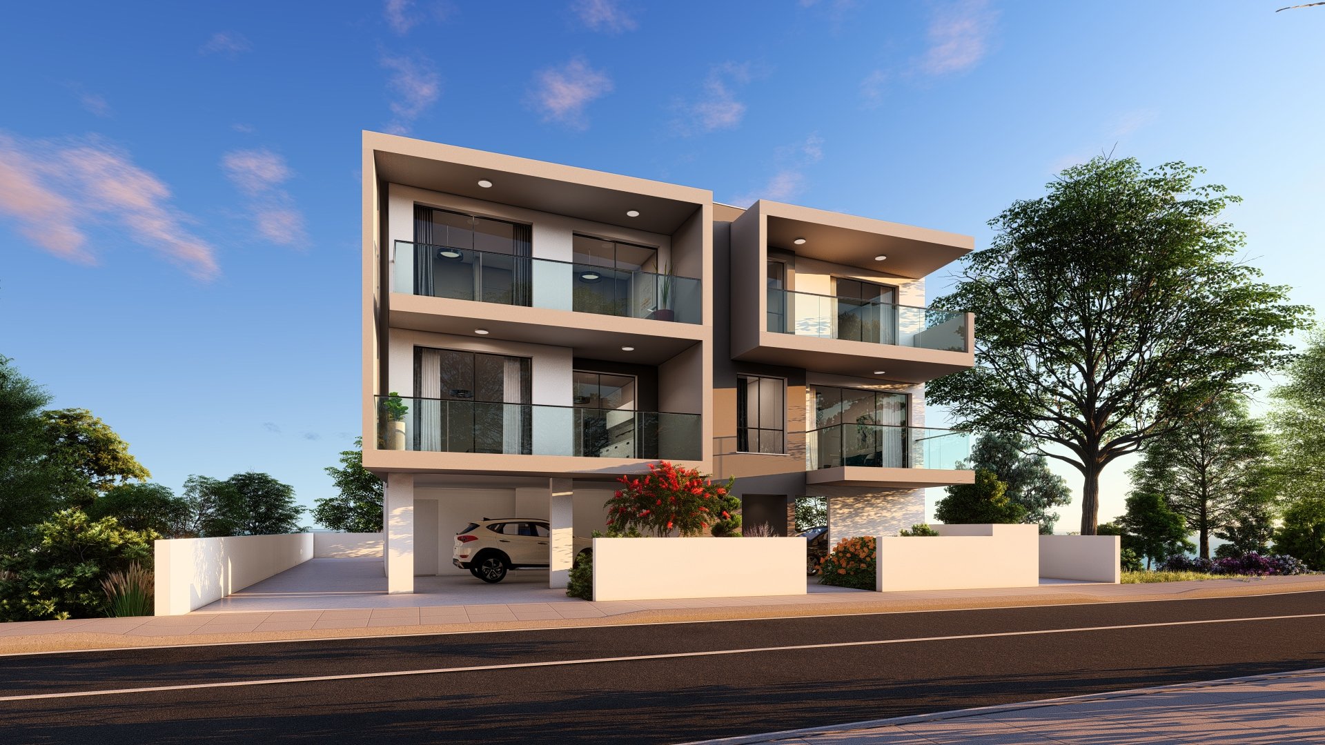 2 chambres Appartement à Chloraka, Paphos, Chypre No. 27184