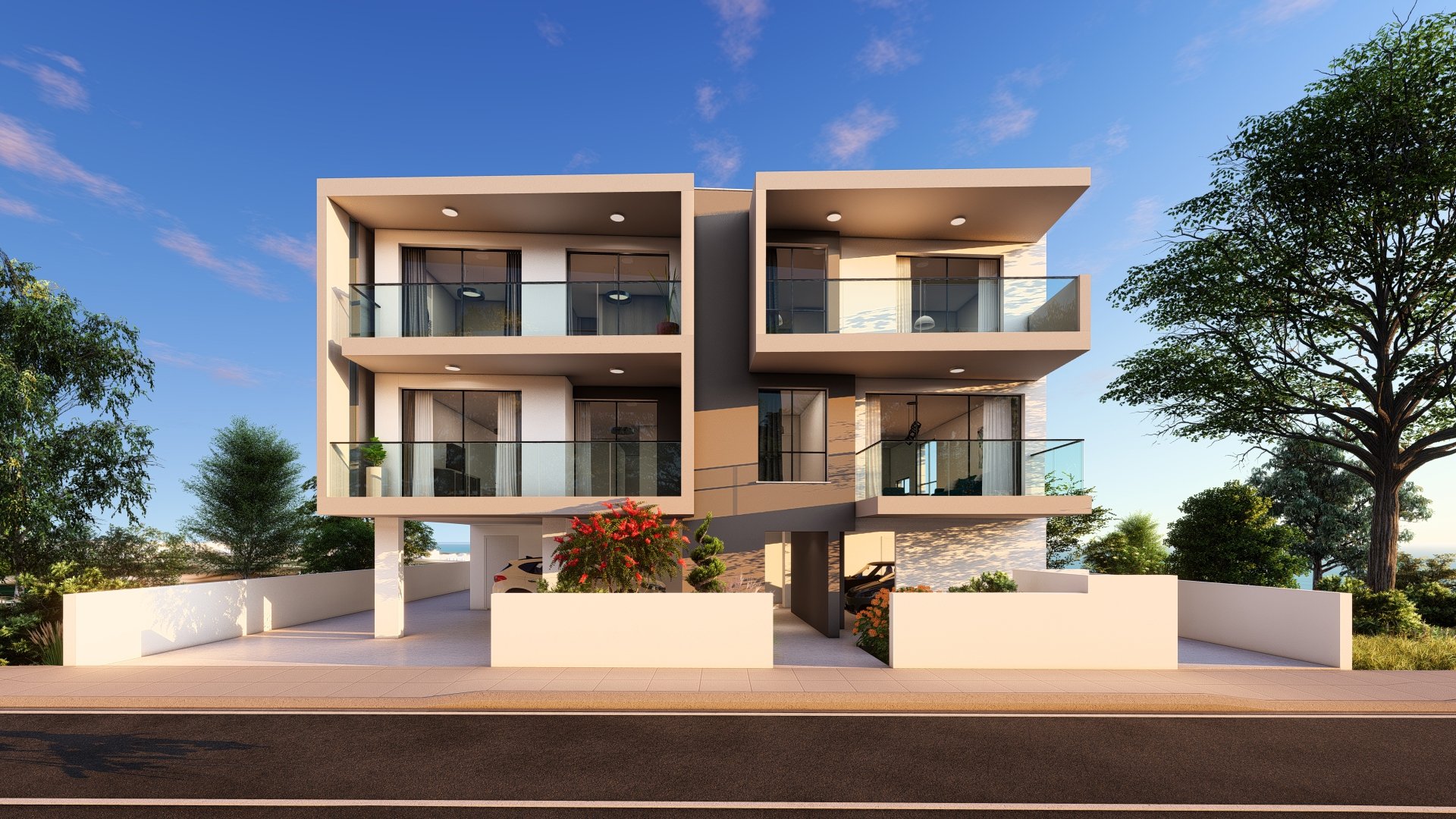 2 chambres Appartement à Chloraka, Paphos, Chypre No. 27184