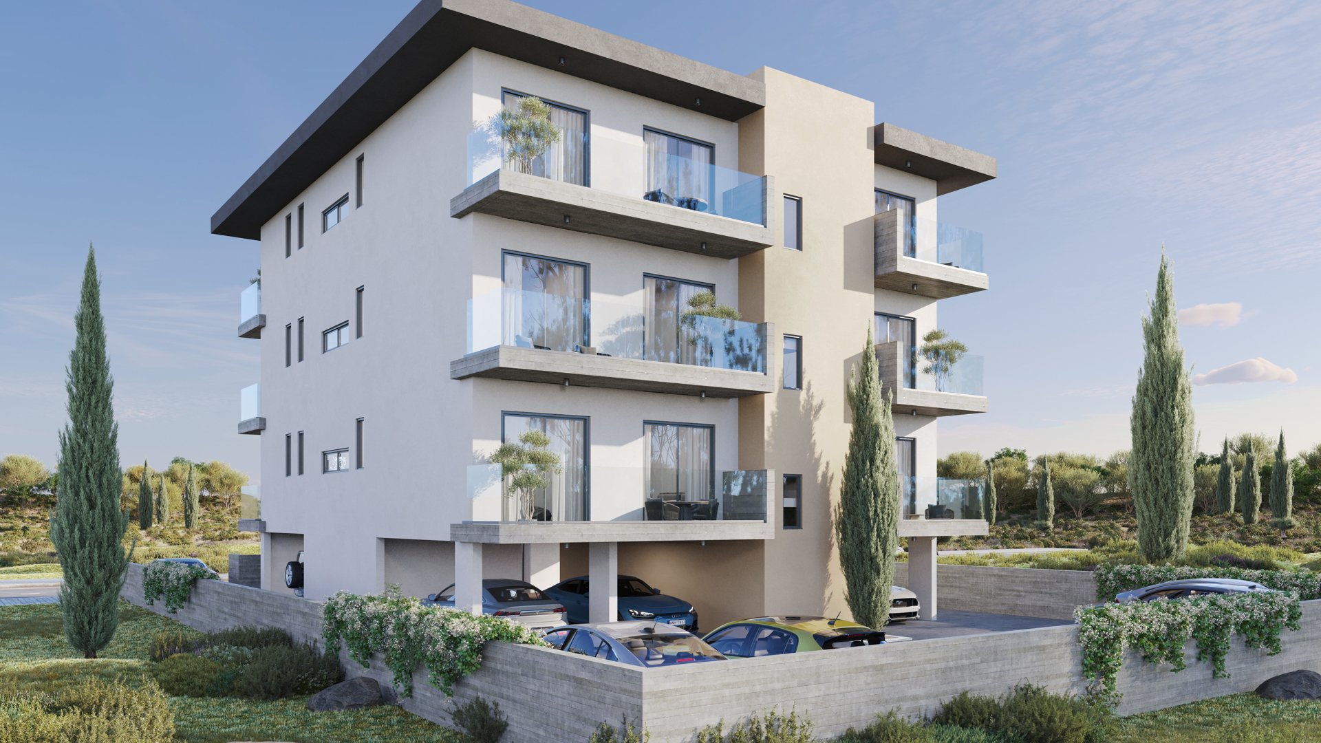 2 chambres Appartement à Geroskípou, Paphos, Chypre No. 27183