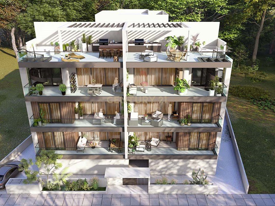 3 chambres Penthouse à Zakaki, Limassol, Chypre No. 58564