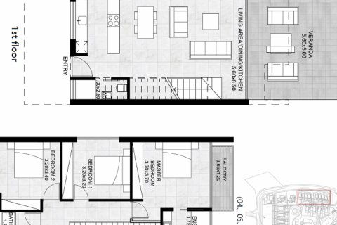 3 bedrooms Townhouse in Agios Athanasios, Limassol, Cyprus No. 28799