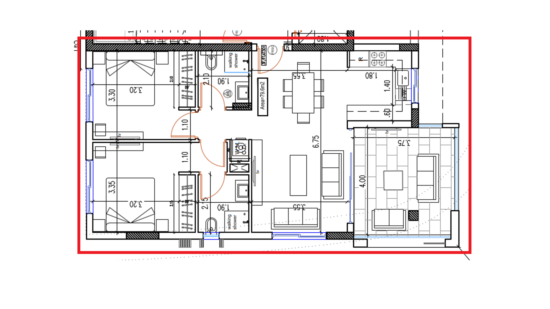 2 chambres Appartement à Larnaca, Larnaka, Chypre No. 26874