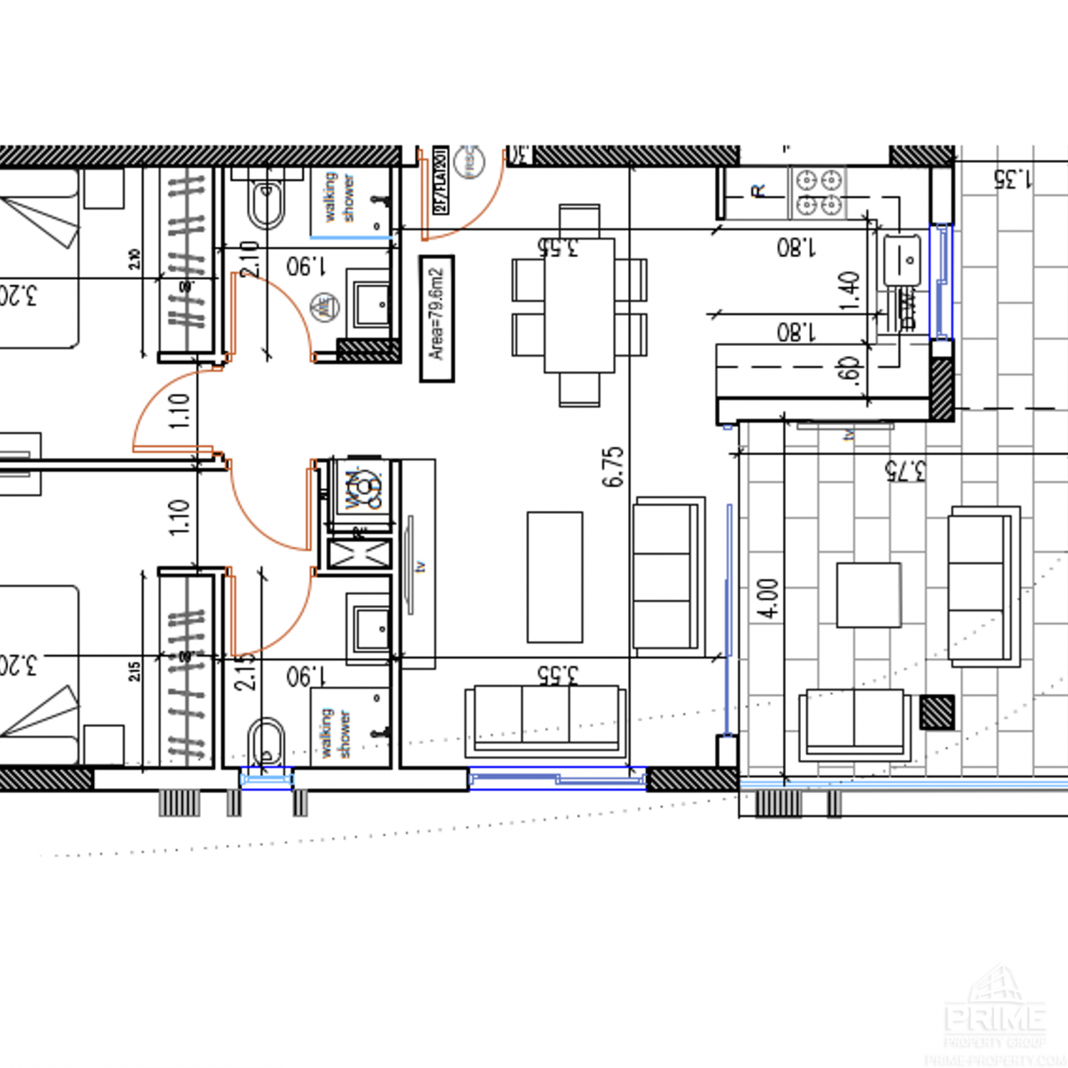 2 chambres Appartement à Larnaca, Larnaka, Chypre No. 26872