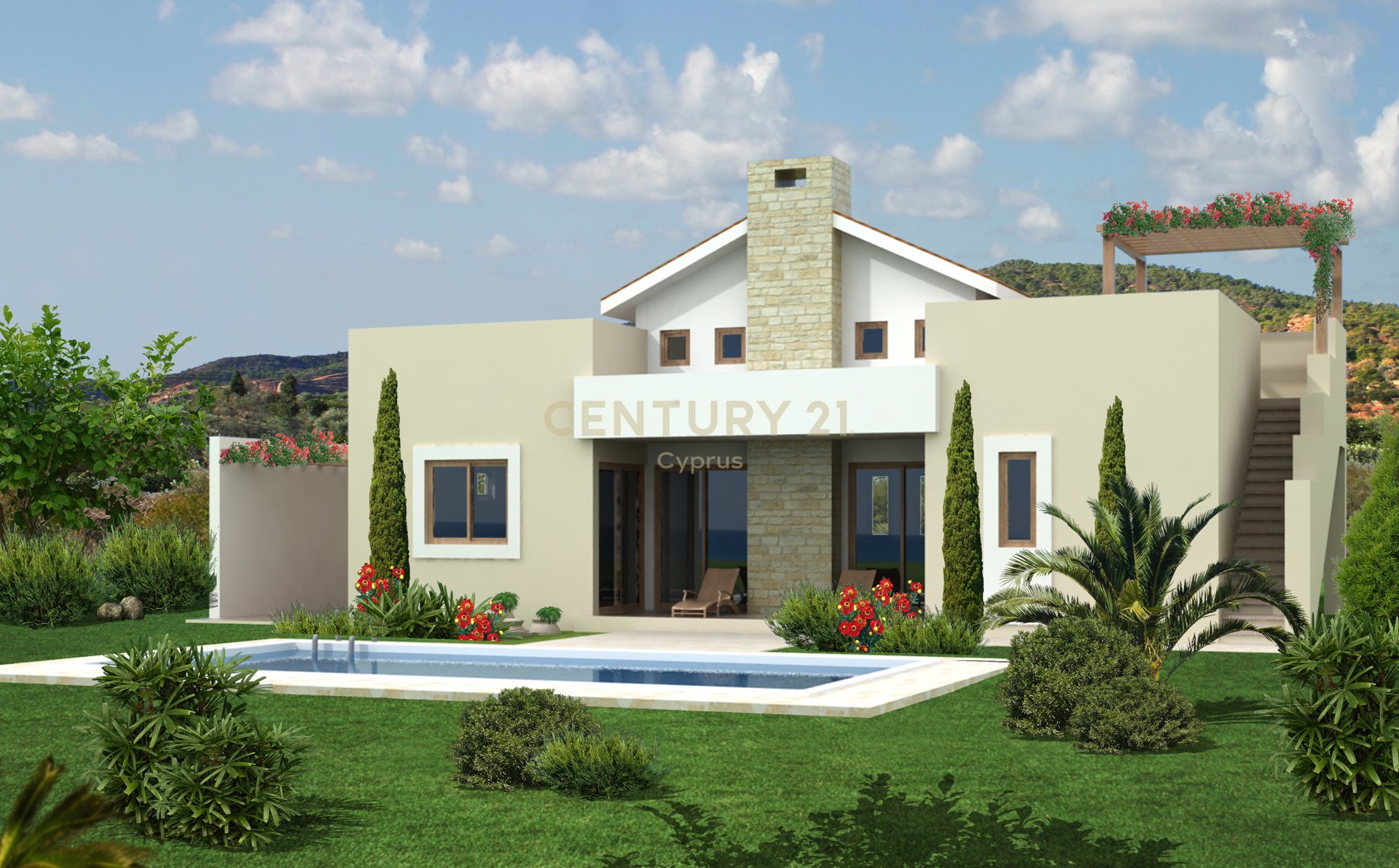 3 bedrooms Villa in Monagroulli, Limassol, Cyprus No. 53800
