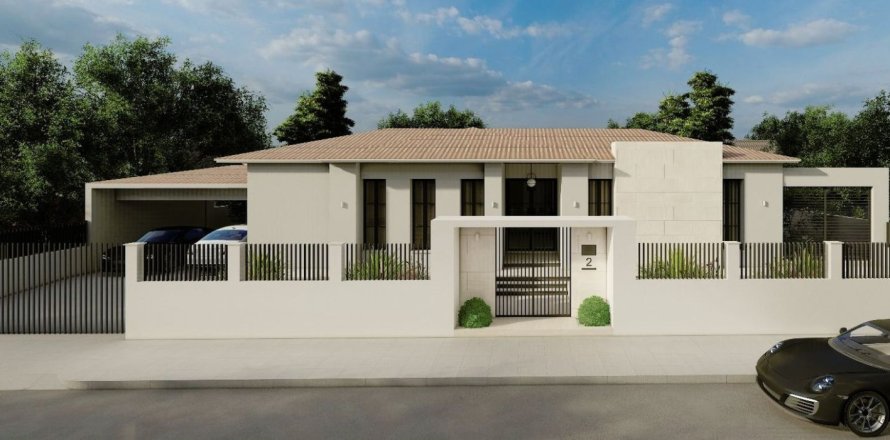 Вилла с 4 спальнями в Лация, Никосия,  № 50338