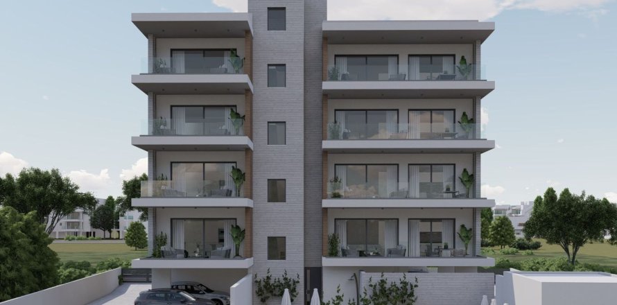 Квартира с 2 спальнями в Пафос,  № 50343