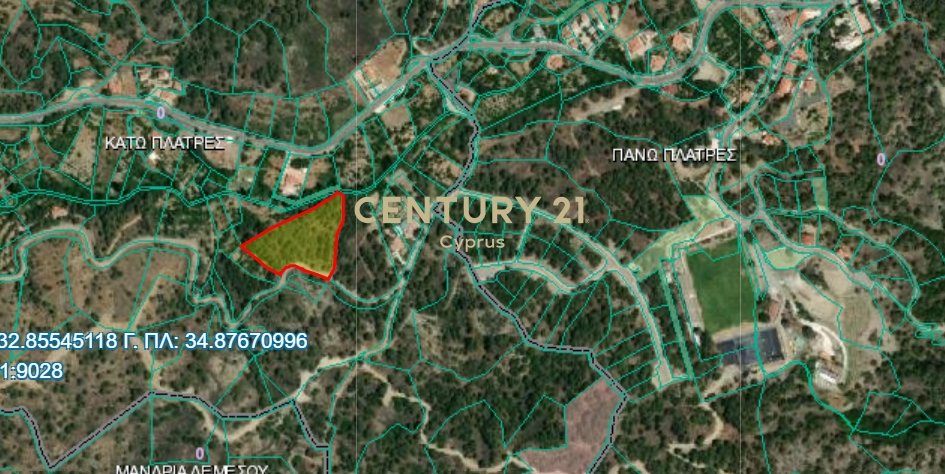 Land in Pano Platres, Limassol, Cyprus No. 55605