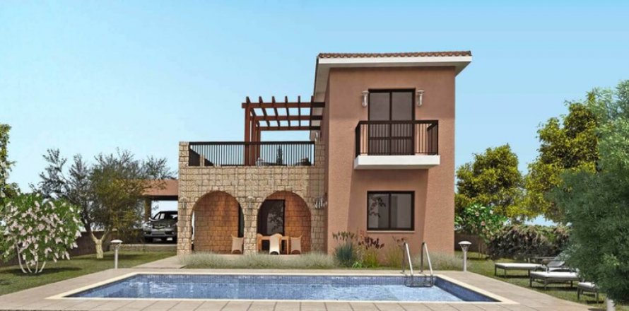 Вилла с 3 спальнями в Пафос,  № 38826