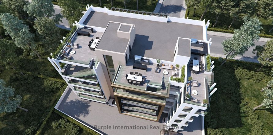 Квартира с 3 спальнями в Ларнака, Кипр № 37125