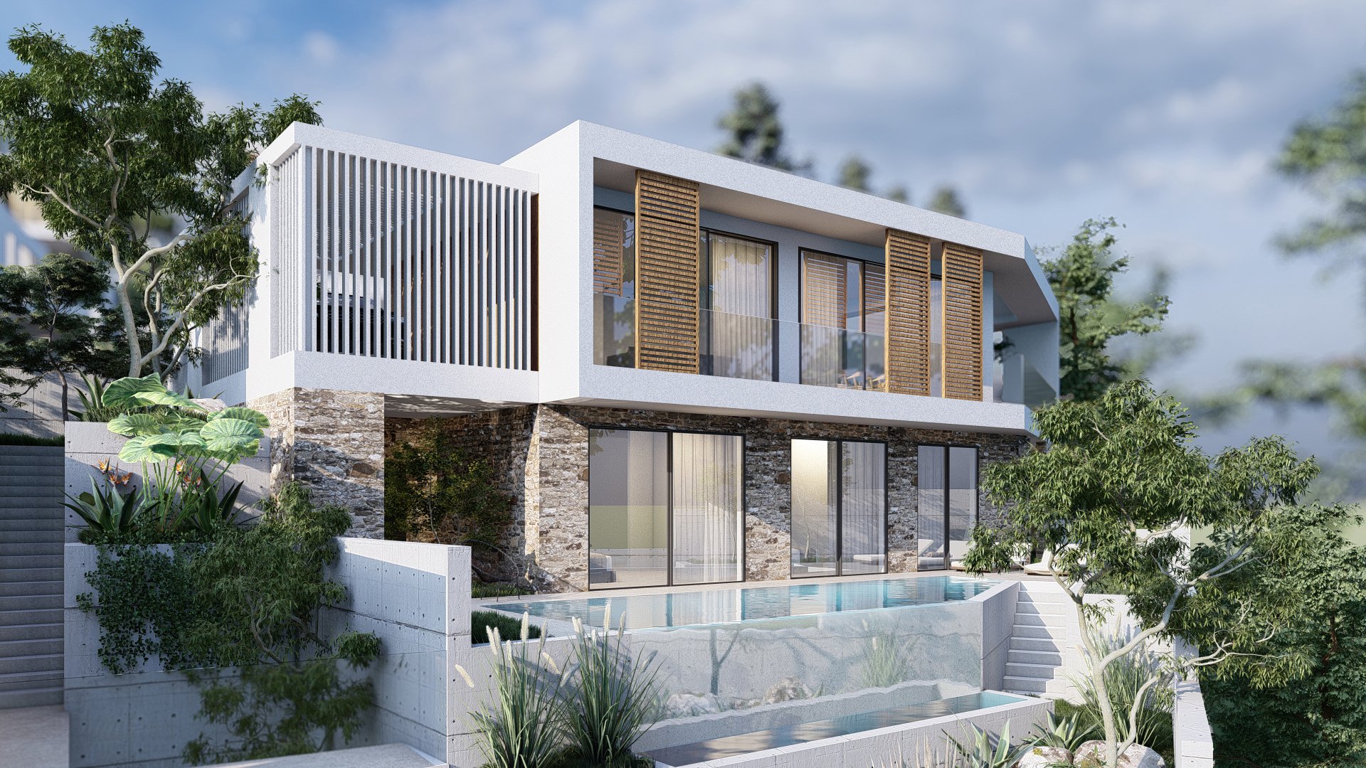 3 chambres Villa à Geroskípou, Paphos, Chypre No. 30092