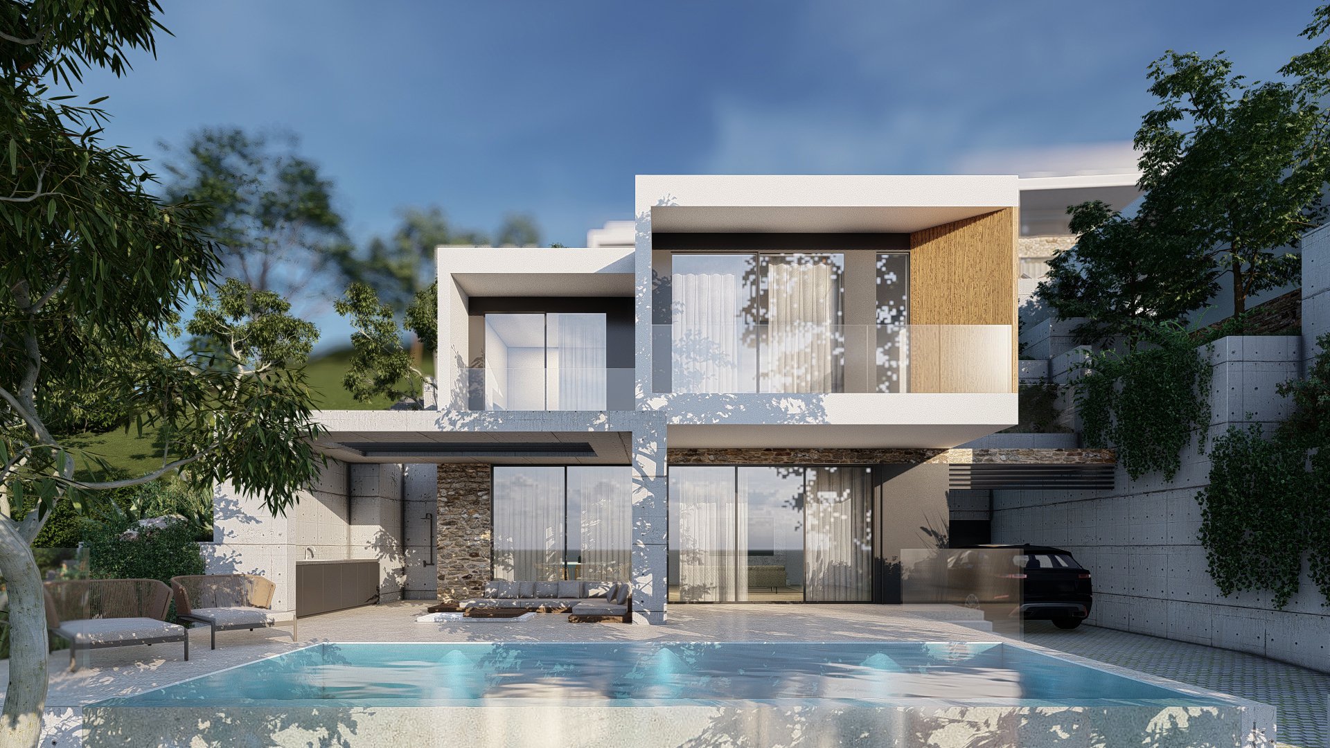 3 chambres Villa à Geroskípou, Paphos, Chypre No. 30092