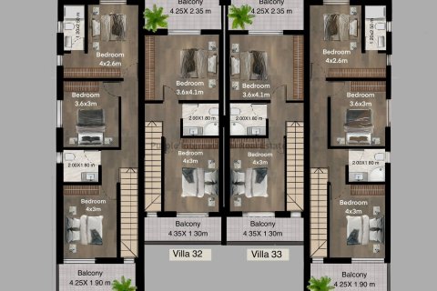 2 dormitorios Adosado en Dromolaxia, Larnaka,  No. 51444 13