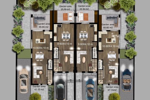 2 dormitorios Adosado en Dromolaxia, Larnaka,  No. 51444 12