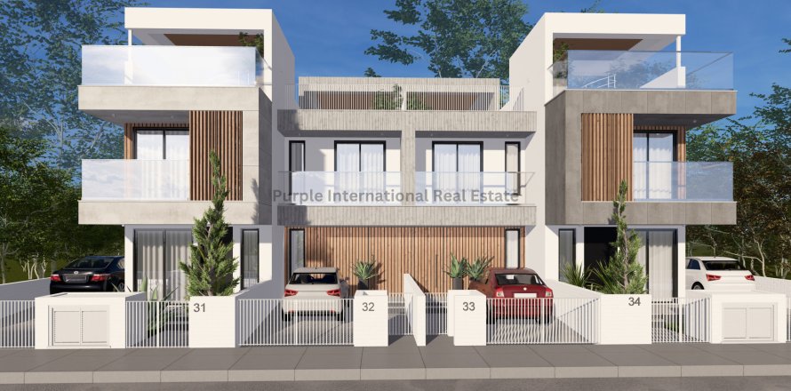 3 dormitorios Adosado en Dromolaxia, Larnaka,  No. 51445