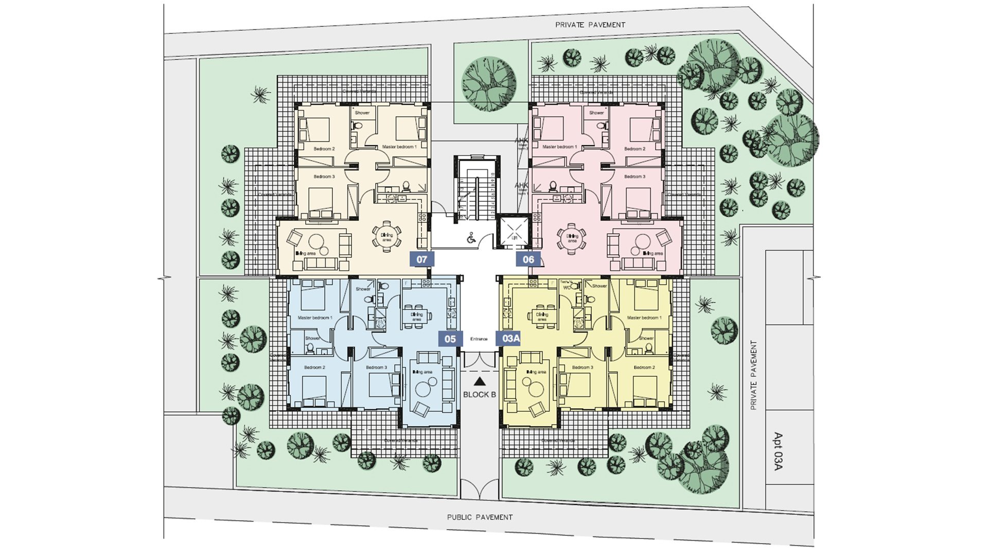 3 bedrooms Apartment in Onero Residences Paphos, Cyprus No. 4502