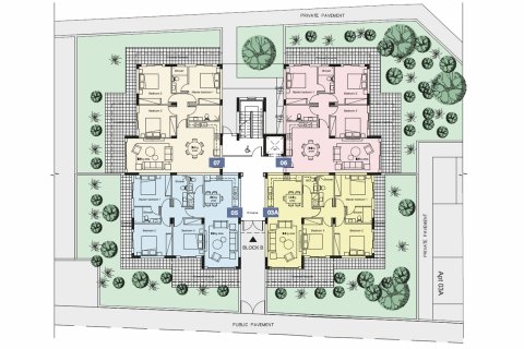 Appartement plan d'étage, 3 chambres dans Onero Residences No. 4474