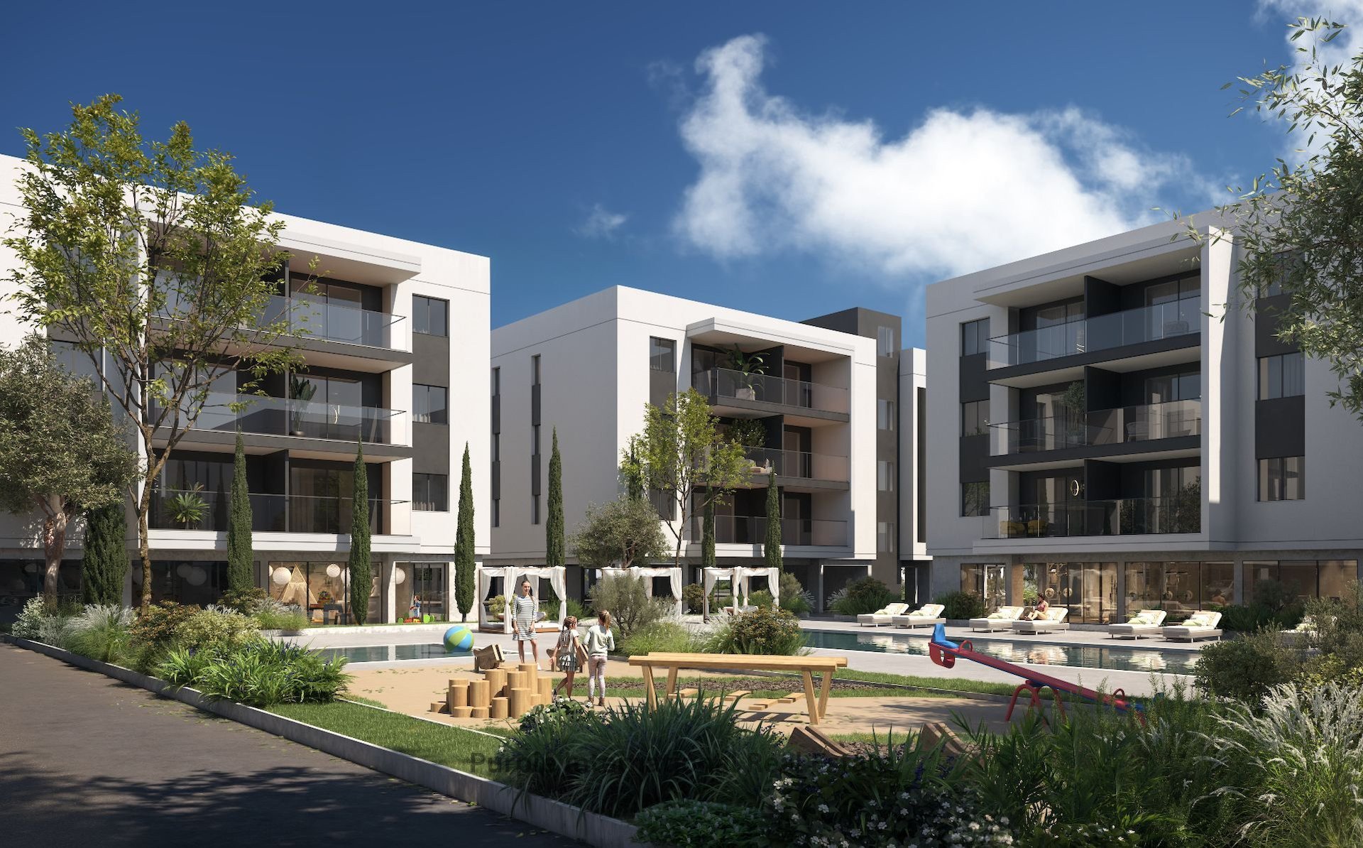 2 dormitorios Apartamento en Asomatos, Limassol, Chipre No. 36835
