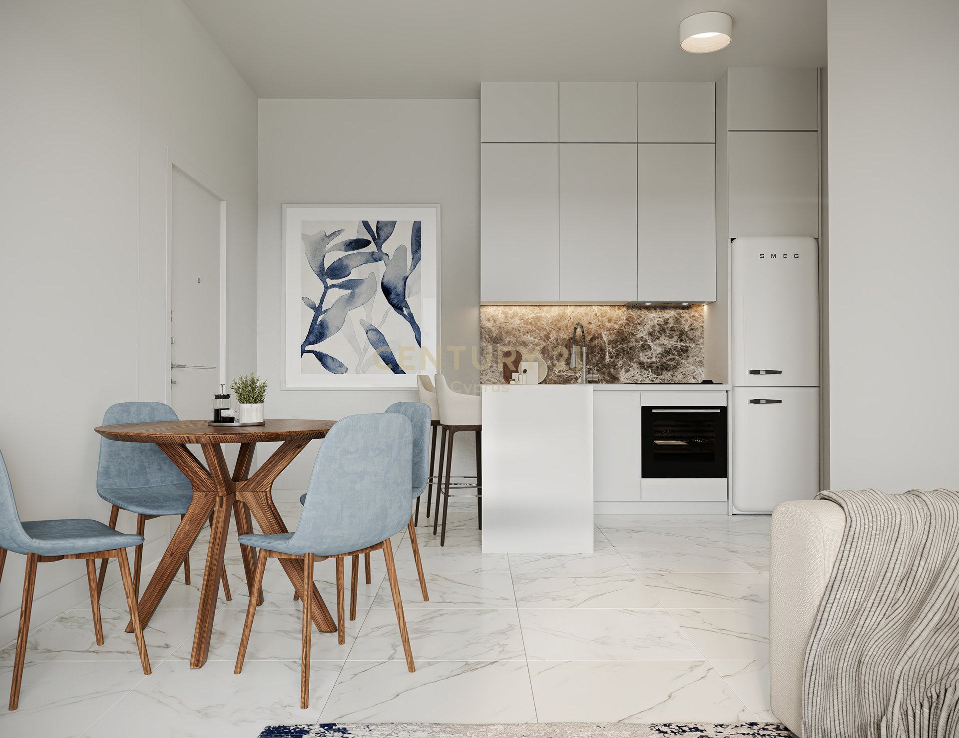 1 dormitorio Apartamento en Mouttagiaka, Limassol, Chipre No. 54035