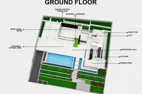 Вилла с 5 спальнями в Лимассол, Лимасол,  № 38938 13