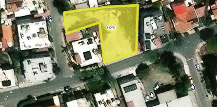 Земельный участок 1050м2 в Никосия,  № 39894