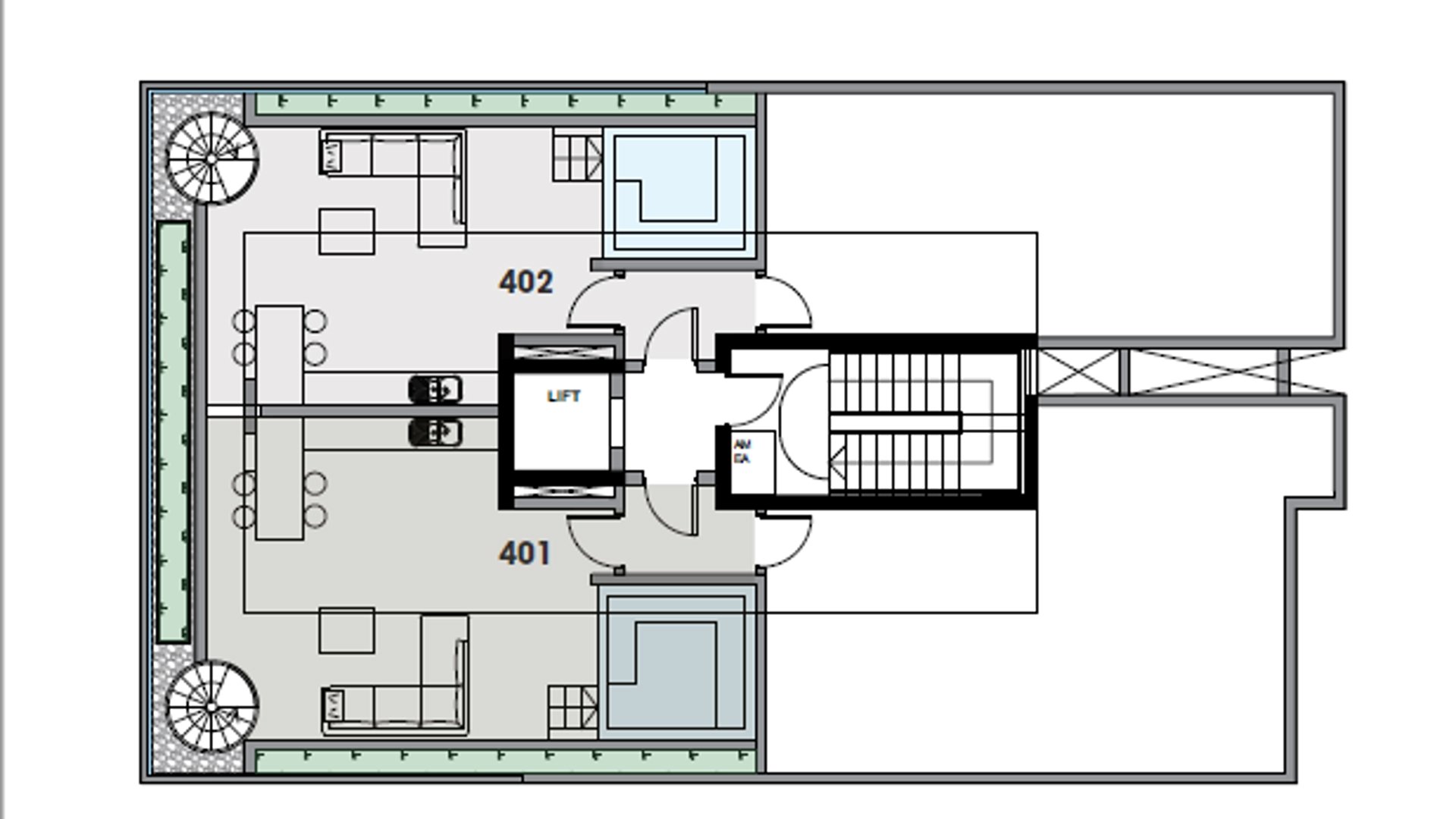 2 bedrooms Penthouse in Limassol, Cyprus No. 28904