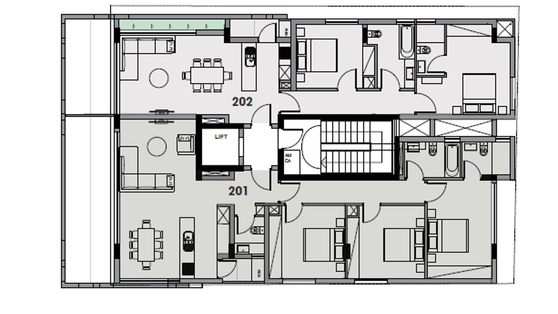 3 chambres Appartement à Limassol, Chypre No. 28903
