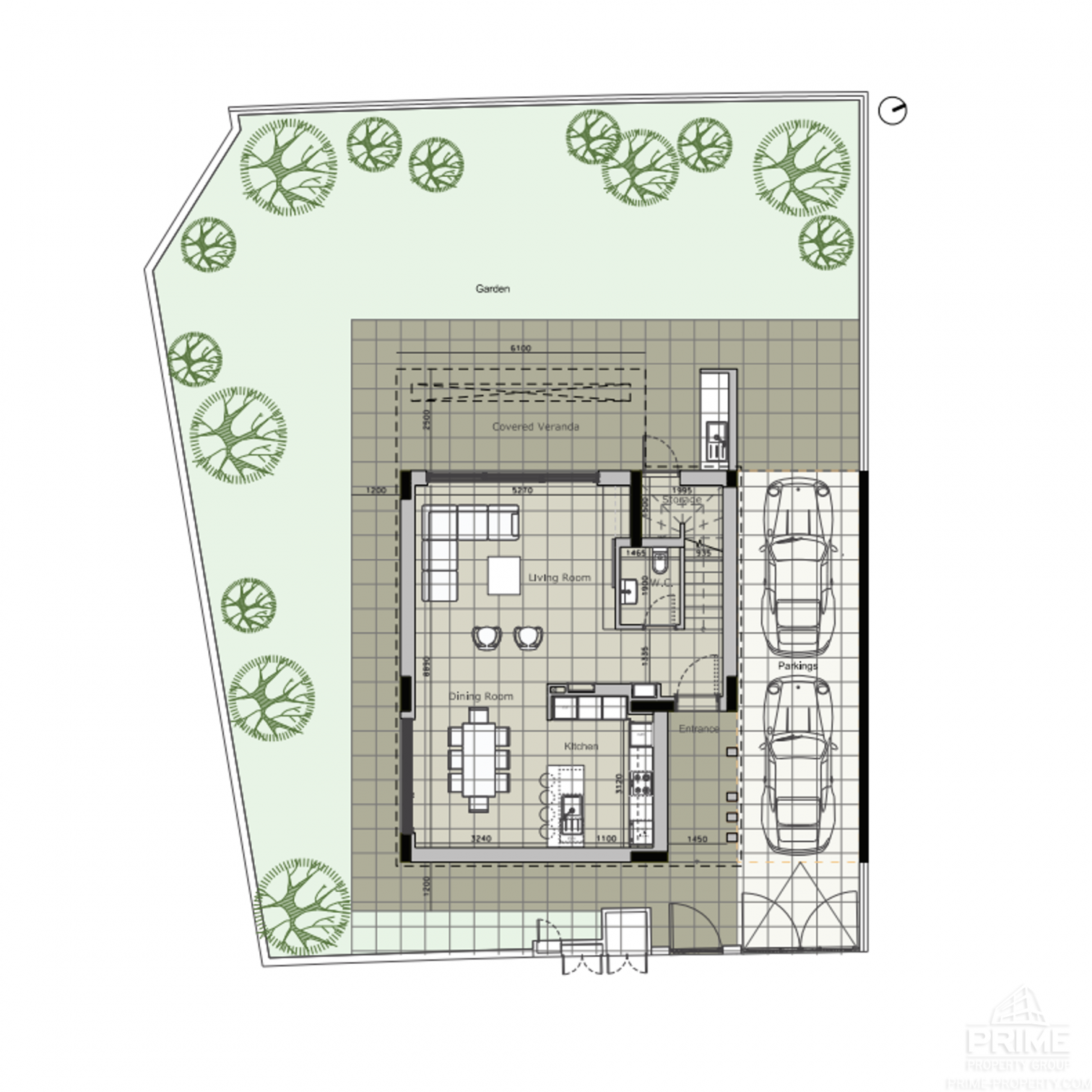 4 chambres Villa à Oroklini, Larnaka, Chypre No. 29082