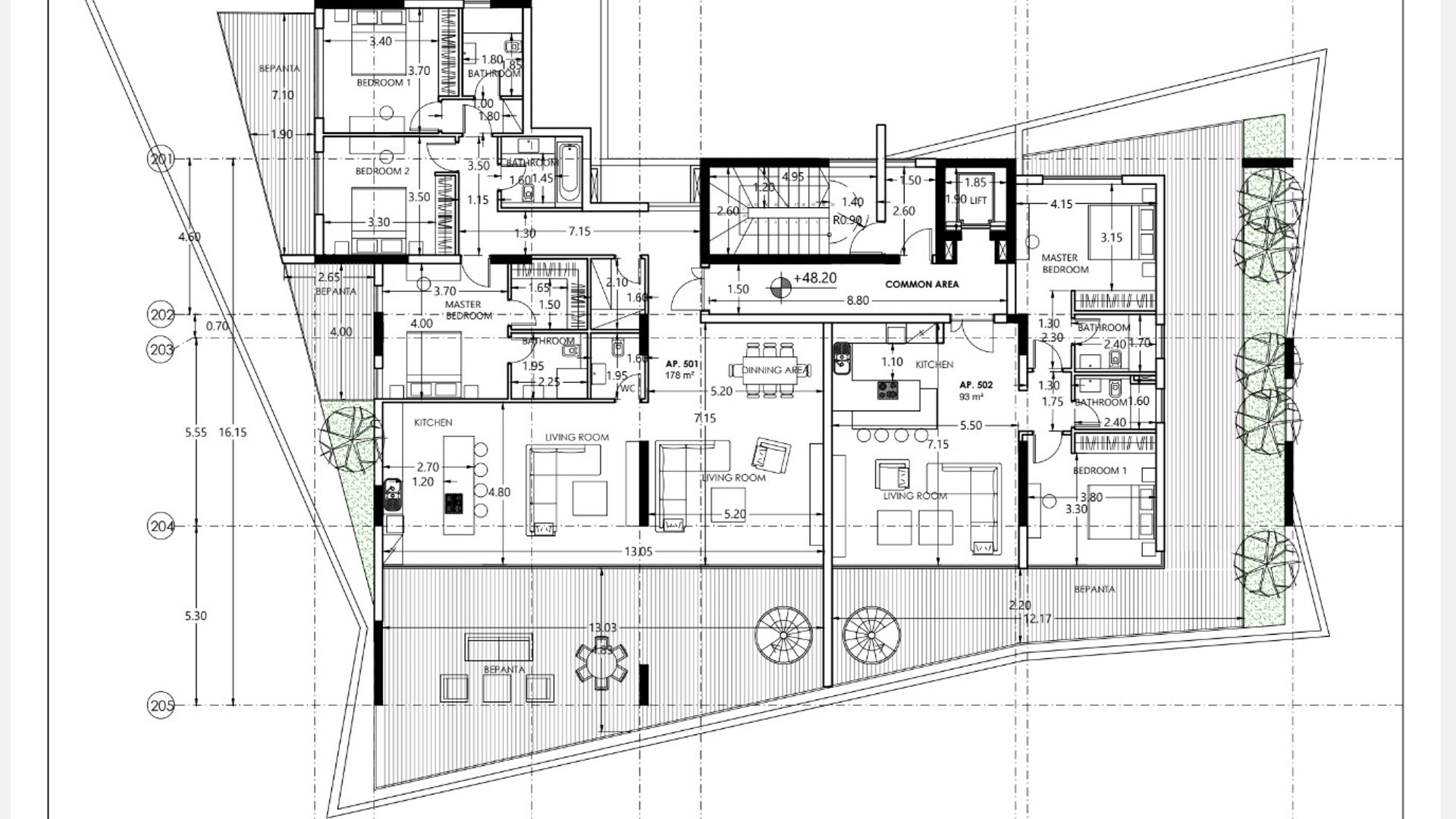 1 chambre Appartement à Potamos tis Germasogeias, Germasogeia, Limassol, Chypre No. 26292