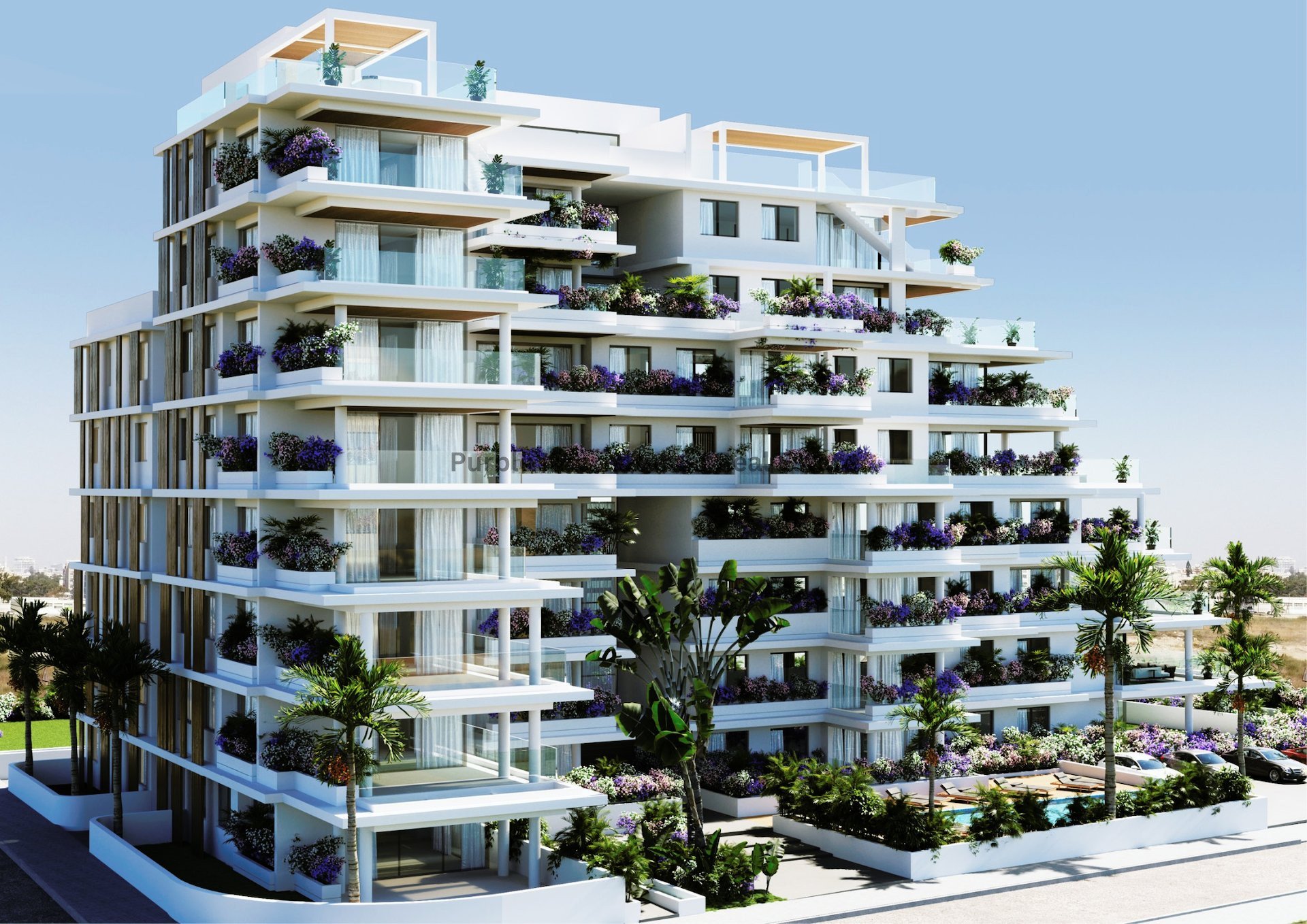 2 bedrooms Apartment in Larnaca, Larnaka, Cyprus No. 8513