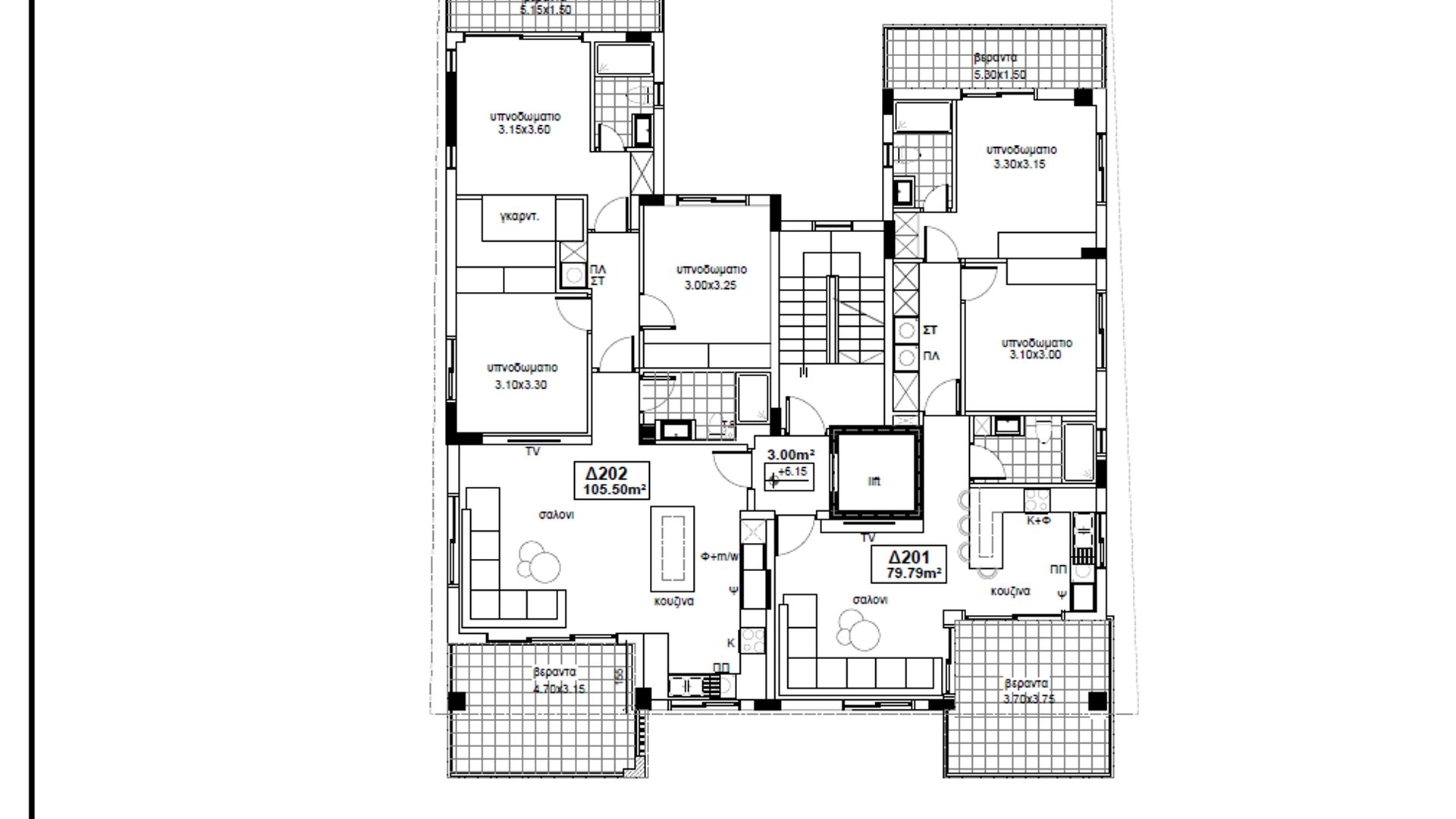 2 chambres Appartement à Kato Polemidia, Limassol, Chypre No. 31074