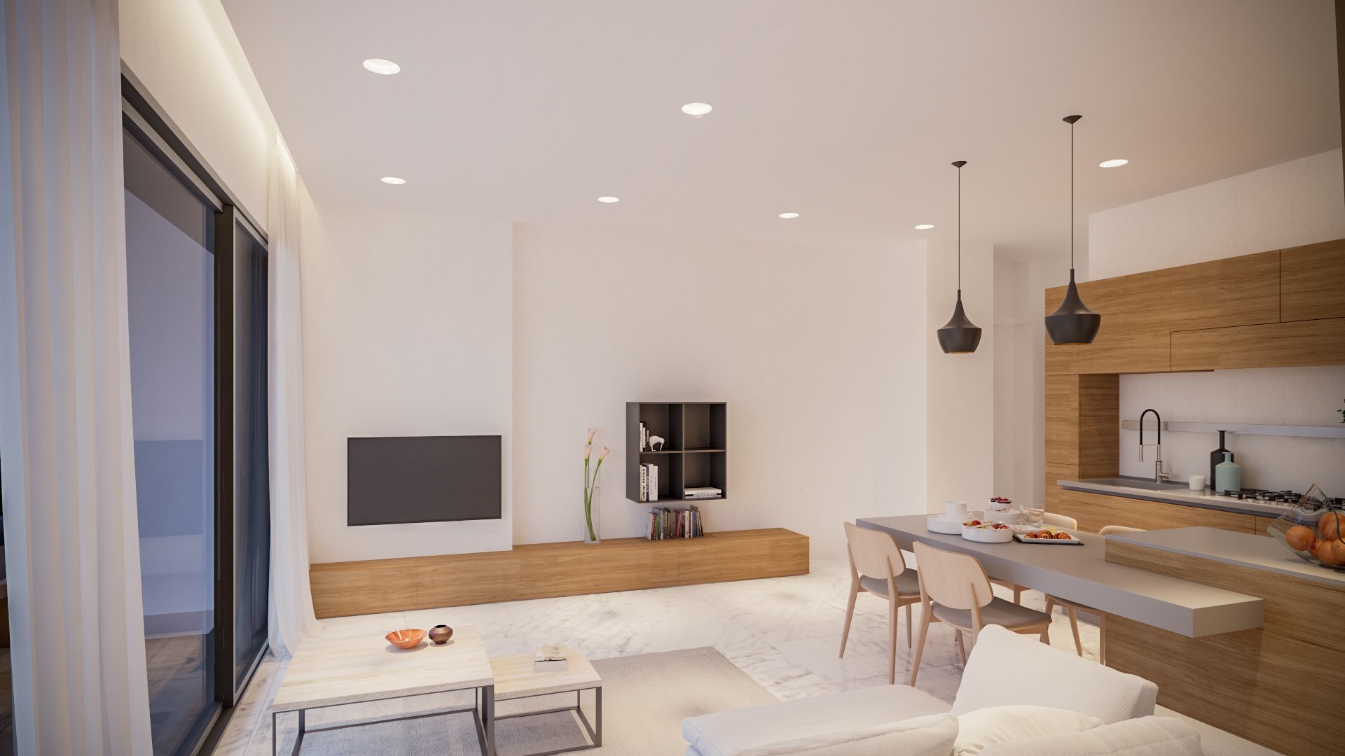 1 chambre Appartement à Paphos, Chypre No. 29382