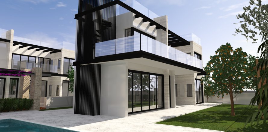 Вилла с 3 спальнями в Хлорака, Пафос,  № 49579