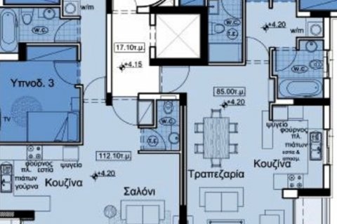 3 bedrooms Penthouse in Agios Nektarios, Limassol, Cyprus No. 28199