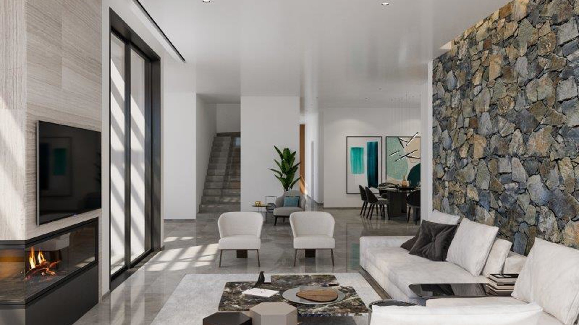 5 chambres Villa à Sea Caves, Pegeia, Paphos, Chypre No. 28201