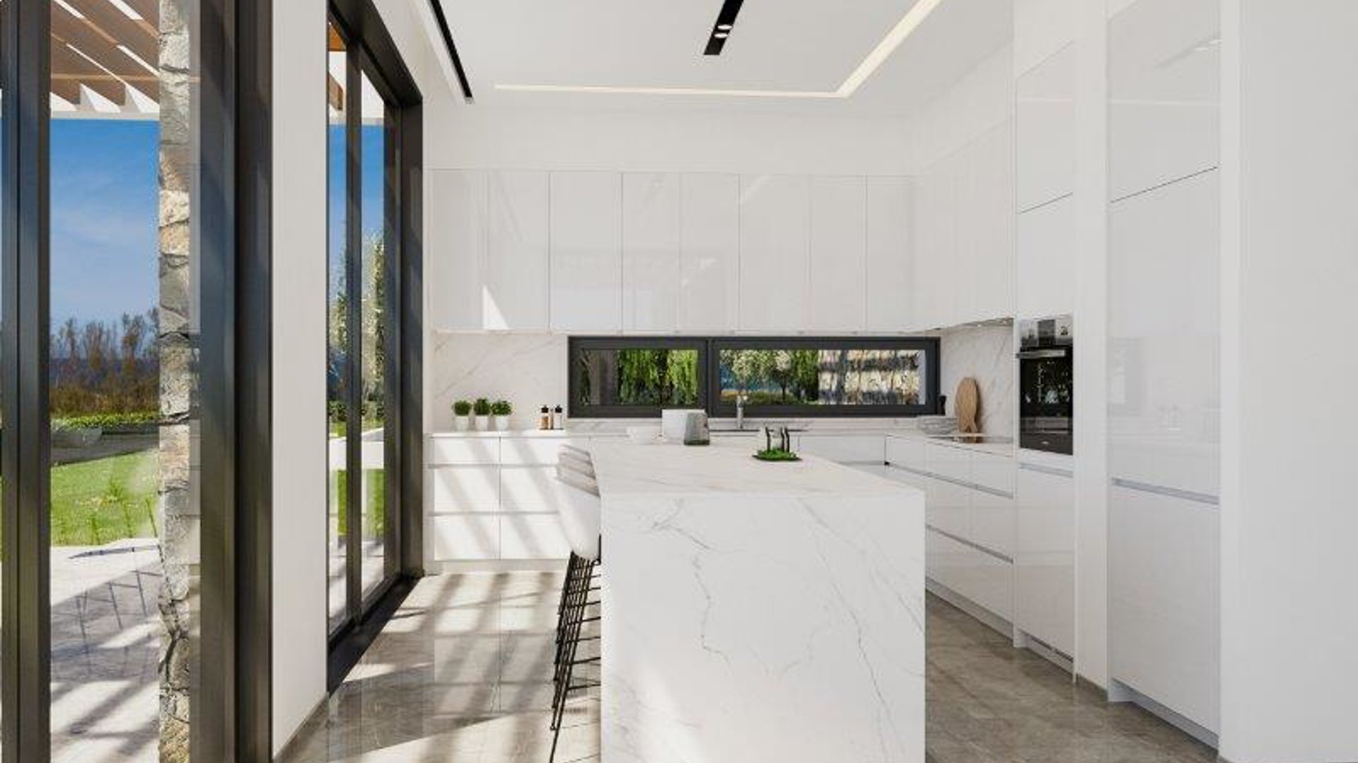 5 chambres Villa à Sea Caves, Pegeia, Paphos, Chypre No. 28201