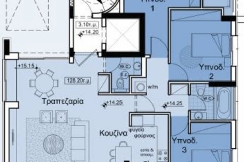 3 chambres Appartement à Agios Nektarios, Limassol, Chypre No. 28198