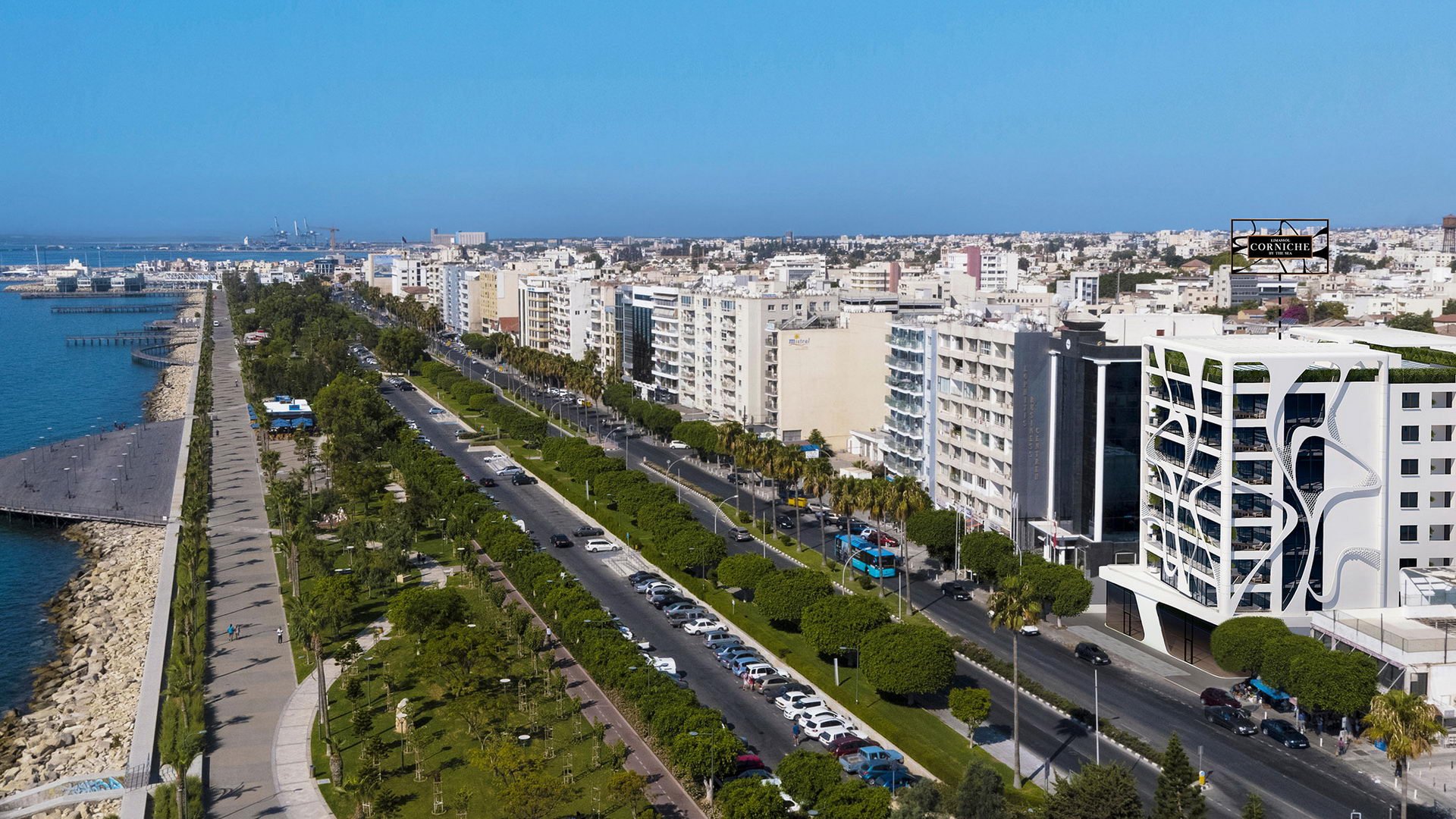Limassol Corniche in Limassol, Cyprus No. 8994
